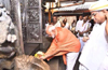 Modi offers prayers in Dharmasthala Manjunatheshwara Temple